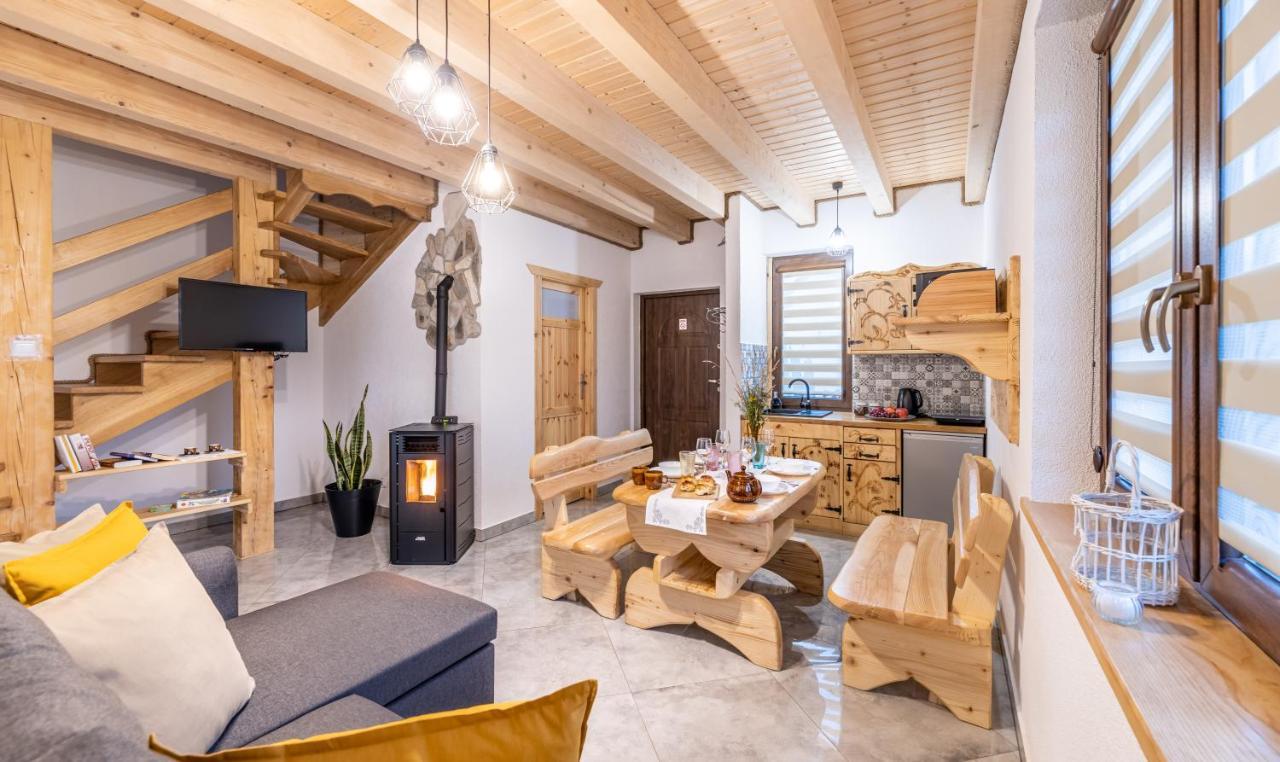 Domek Pod Holica 2 Bieszczady Ustrzyki Dolne Bagian luar foto