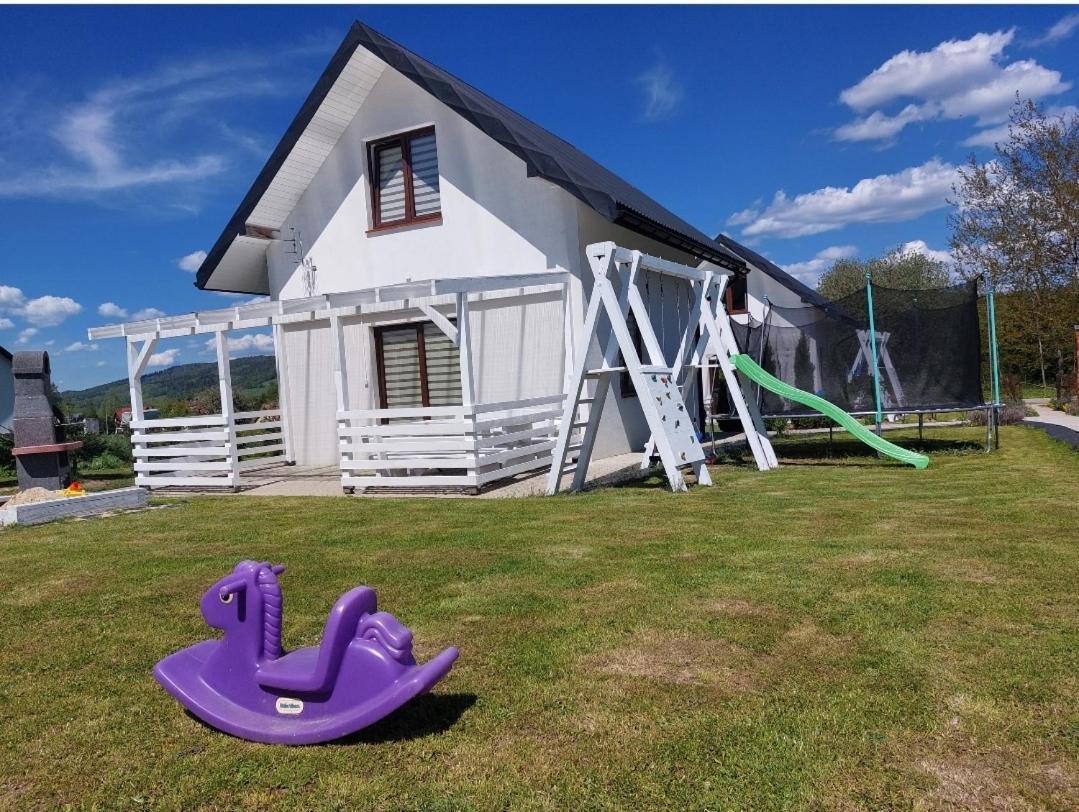 Domek Pod Holica 2 Bieszczady Ustrzyki Dolne Bagian luar foto